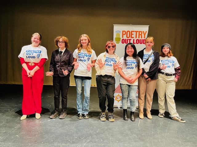 Photo of 2024 Poetry Out Loud competitors